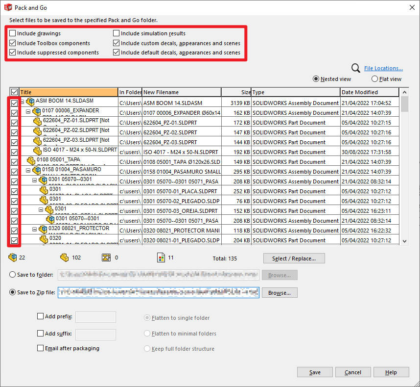 How to Create a Pack & Go in SOLIDWORKS